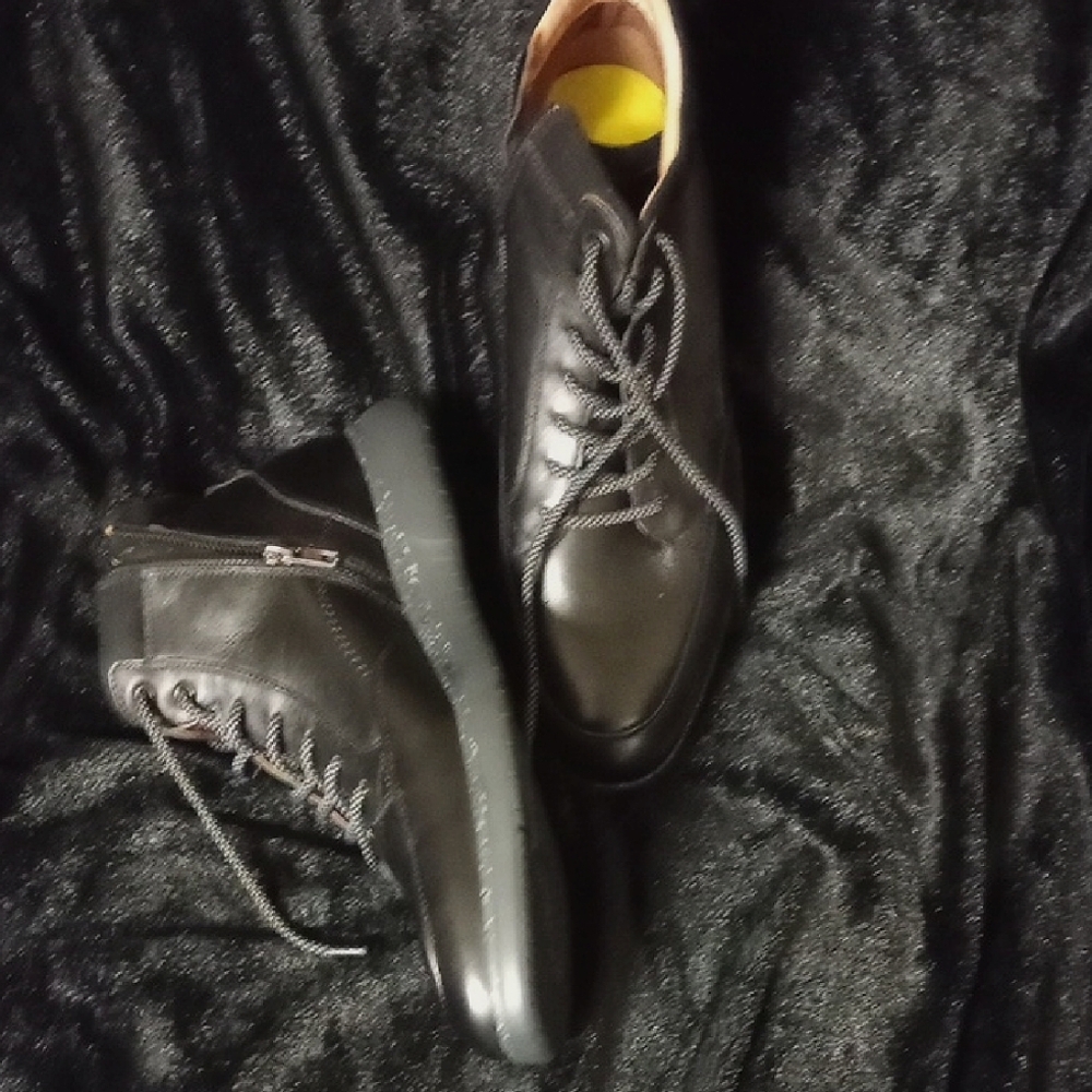 Florsheim Black Leather Men's Boots